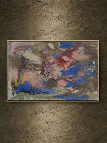René Mels (1909-1977) - Composition abstraite de 1965
