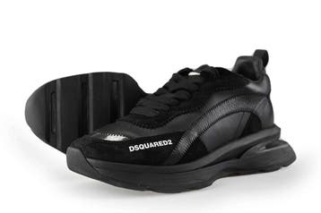 Dsquared2 Sneakers in maat 40 Zwart, Kleding | Heren, Schoenen, Dsquared2, Verzenden, Zwart, Zo goed als nieuw