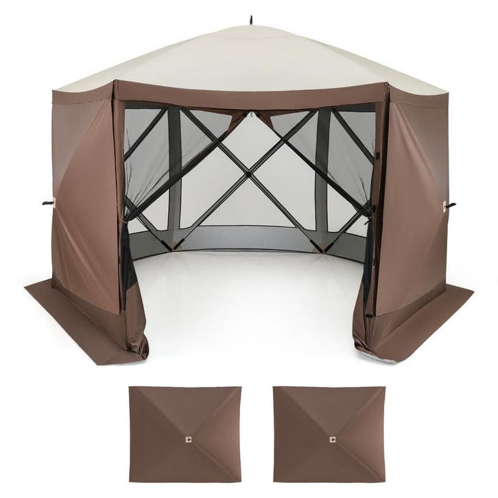2dekans | Coast Direct te Openen Paviljoen - 6 Zijden,, Caravanes & Camping, Auvents, Enlèvement ou Envoi