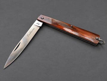 Lenzo Raro Coltello Sfilato Siciliano Lenzo – Anni ’90 –
