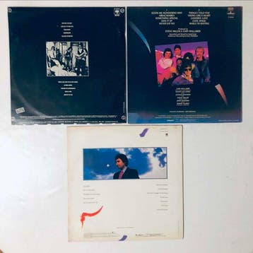 Men At Work+The Steve Miller Band*+Chris de Burgh - 3 Albums, Nieuw in verpakking