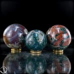 Ensemble de boules en jaspe naturel – Ensemble de boules, Collections