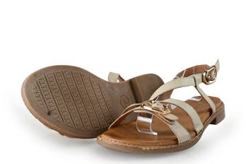 Tamaris Sandalen in maat 41 Beige, Vêtements | Femmes, Chaussures, Verzenden, Sandalen of Muiltjes