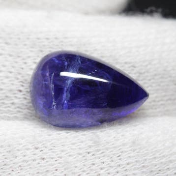 Tanzaniet 5 ct Natuurlijke tanzaniet peervorm cabochon -