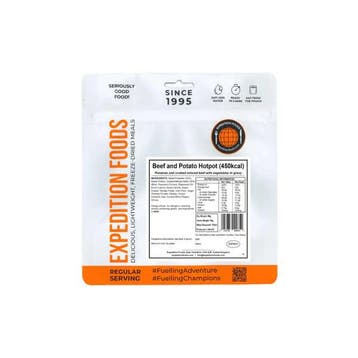 Rundvlees en Aardappel Hutspot - Expedition Foods, Verzenden