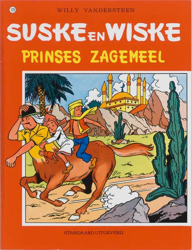 Prinses zagemeel / Suske en Wiske / 129 9789002118500, Livres, BD, Envoi