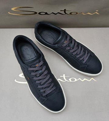 Santoni - Sneakers - Maat: EU 45 - Nieuw met tags, Nieuw