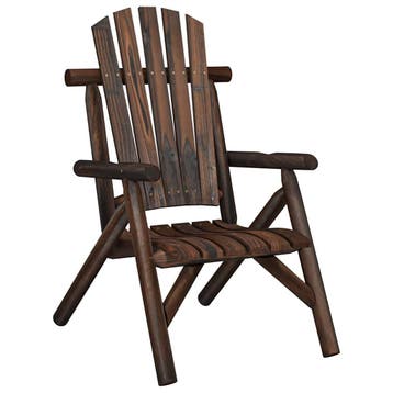 vidaXL Tuinstoel 68x86x103 cm massief vurenhout, Verzenden, Nieuw