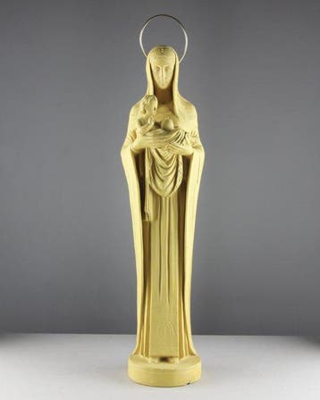 Gerard Linssen Venlo - Statue, Art Deco Madonna and Child -, Antiquités & Art