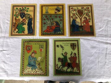 Wanddecoratie (9) - (Herstellung im traditionellen Stil der