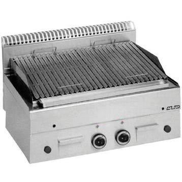 Lavasteengrill | MINIMA 600 | Gas | Oppervlak 2x 355x460, Verzenden