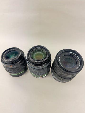 Pentax, Sigma 18-55mm, 50-200mm, 55-200mm Cameralens, Nieuw
