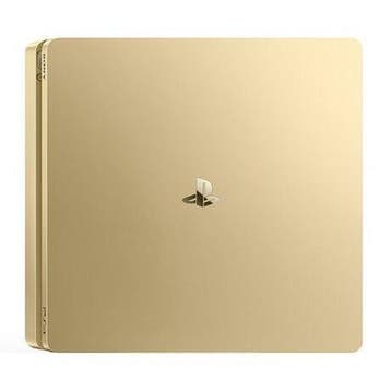 Playstation 4 Slim 500GB Goud (PS4 Spelcomputers), Ophalen of Verzenden, Zo goed als nieuw