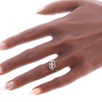 Ring - 18 karaat Geel goud, Witgoud - Diamant - Vintage uit, Nieuw