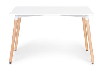 Eettafel 120x80cm Wit | 54% Retour Deal | Sla nu toe!, Huis en Inrichting, Tafels | Eettafels, Scandinavische stijl, Gebruikt