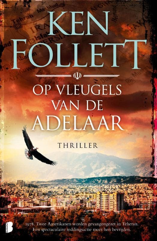 Op vleugels van de adelaar 9789022592878 Ken Follett, Livres, Thrillers, Envoi