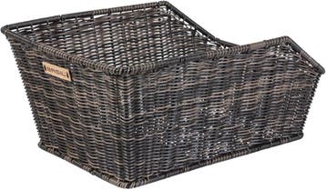 Basil Rattan Achtermand | Retour Deal | 40% Korting, Verzenden, Zo goed als nieuw, Fietsmand, Basil