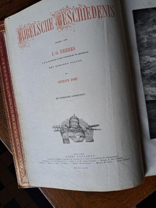 Bijbelsche Geschiedenis - 1865, Antiek en Kunst, Antiek | Boeken en Manuscripten