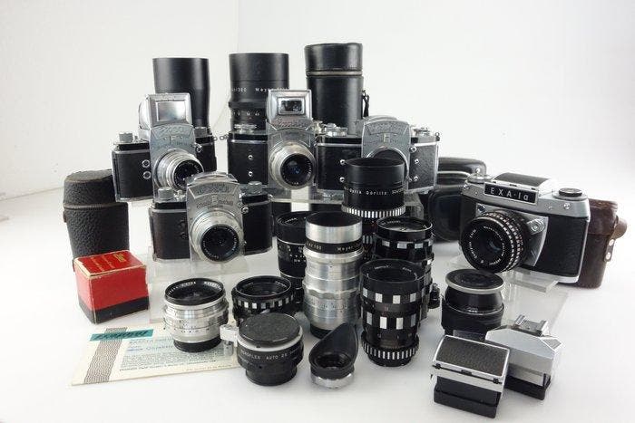 Ihagee BIG LOT 5x Exakta Varex EXA Sömmerda Exa I + Tele, TV, Hi-fi & Vidéo, Appareils photo analogiques