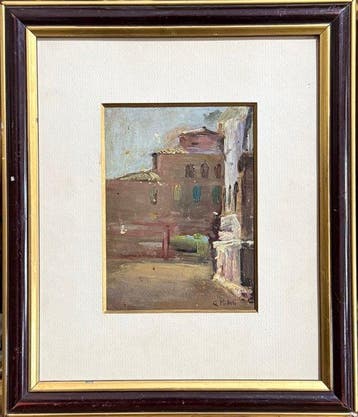 Guglielmo Micheli (1866-1926) - Paesaggio, Antiek en Kunst