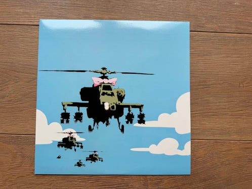 Banksy (1974) - Dirty Funker – Flat Beat (a167222548) — Kunst