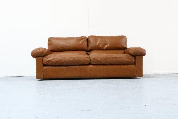 Poltrona Frau - Tito Agnoli - Canapé - Petronio - Cuir, Antiquités & Art, Art | Objets design