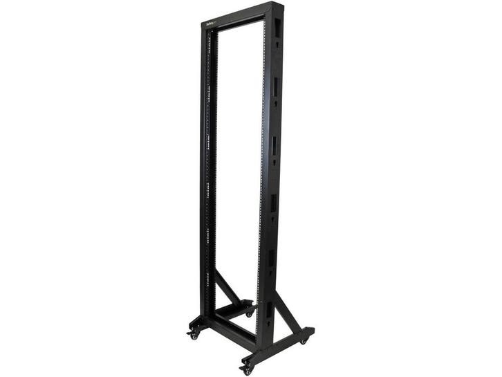Startech.com 42U - Open Server Rack Frame - Zwenkwielen -, Computers en Software, Overige Computers en Software, Zo goed als nieuw