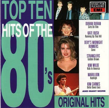 Various - Top Ten Hits Of The 80s, Verzenden, Gebruikt