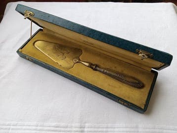 Cuillère de service - Argent 950 - Spatule de service
