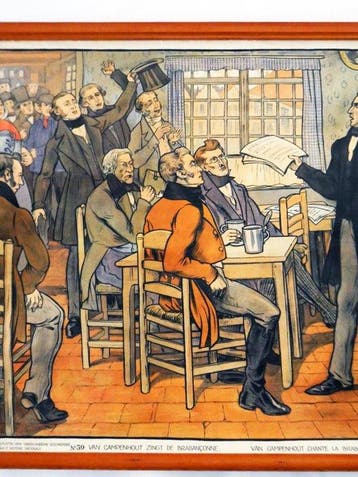 Edmond Van Offel - Van Campenhout zingt de Brabançonne -