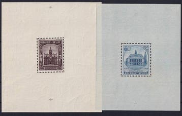 België 1936/1938 - Blokken Borgerhout, Charleroi, Ysaye,