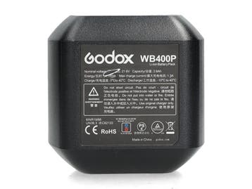 Godox WB400P - Accu - 1 jaar garantie, Ophalen of Verzenden, Zo goed als nieuw