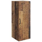 vidaXL Wandkast Oud hout 33 x 34,5 x 90 cm Bewerkt hout, Huis en Inrichting, Verzenden, Nieuw