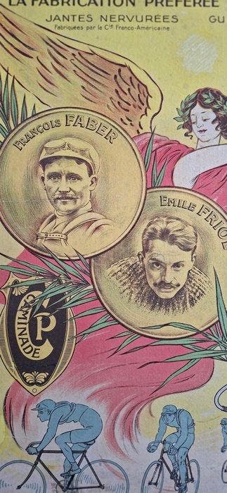 unknown - Caminade Velo poster 1910 - Jaren 1910