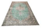 Vert Royal vintage - Tapis - 265 cm - 165 cm - avec
