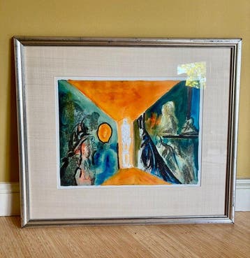 Luis Filcer - Het Proces (Kafka), Antiek en Kunst, Kunst | Schilderijen | Modern