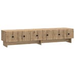 vidaXL TV Kast Artisanaal eiken 147 x 34,5 x 30 cm Bewerkt, Verzenden