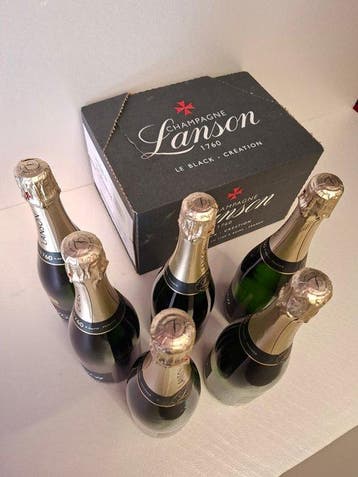 Lanson, Lanson 1760 Le Black - Création 258 - Reims - 6