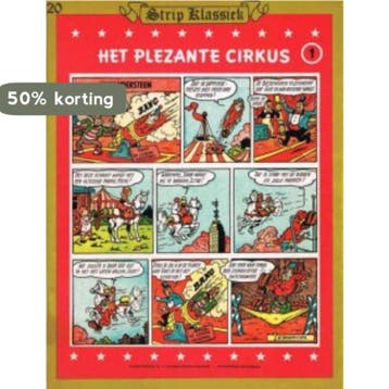 Het plezante cirkus deel 1 / Strip Klassiek / 20, Verzenden, Gelezen, Willy Vandersteen