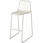 Barkruk | MASE | Staal | Beige | In-/Outdoor | Stapelbaar |, Zakelijke goederen, Verzenden, Nieuw in verpakking