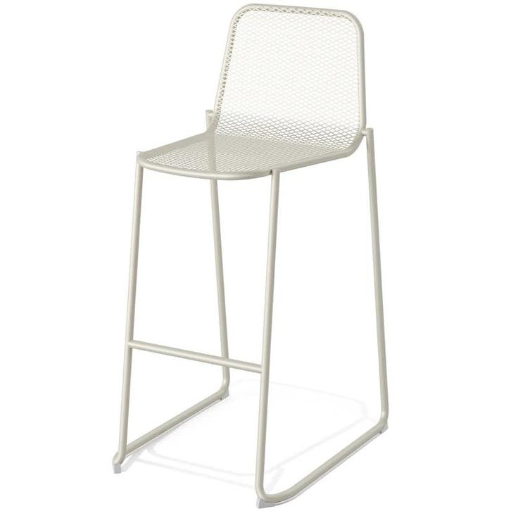 Barkruk | MASE | Staal | Beige | In-/Outdoor | Stapelbaar |, Zakelijke goederen, Horeca | Keukenapparatuur, Nieuw in verpakking