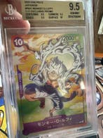 Bandai - 1 Graded card - One Piece - Monkey D. Luffy P-041, Hobby & Loisirs créatifs, Jeux de cartes à collectionner | Autre