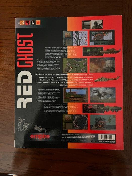 Empire - PC CD-ROM - Red Ghost - Videogame - In originele, Games en Spelcomputers, Spelcomputers | Overige Accessoires