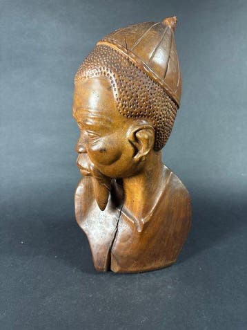 Buste - Snijwerk - Luba - Congo