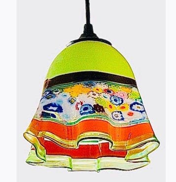 Filippo Maso - Lampe à suspendre - verre de Murano, Antiquités & Art