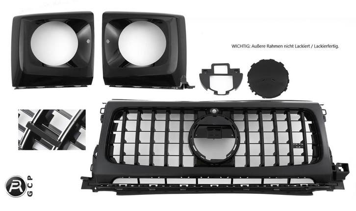 Sport Grille geschikt voor Mercedes W463 G-Klasse Facelift v, Auto diversen, Auto-accessoires, Verzenden