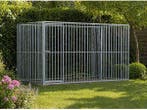 Veiling - Stalen hondenkennel verzinkt - 200x300x184 cm, Animaux & Accessoires, Caisses pour chiens