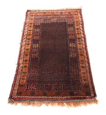 Oud-Afghaans Belutch - Tapijt - 142 cm - 65 cm, Nieuw