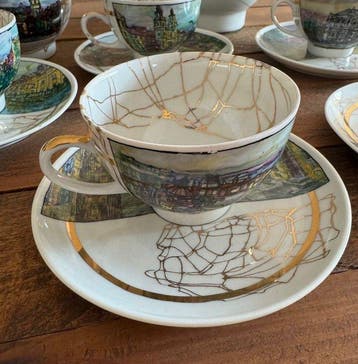 Chodziez - Teodozja Mynarska - Drinkservies voor 6 (6) -
