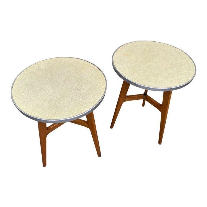 Fratelli Reguitti - Table dappoint (2) - Hêtre, Antiek en Kunst, Antiek | Meubels | Stoelen en Sofa's